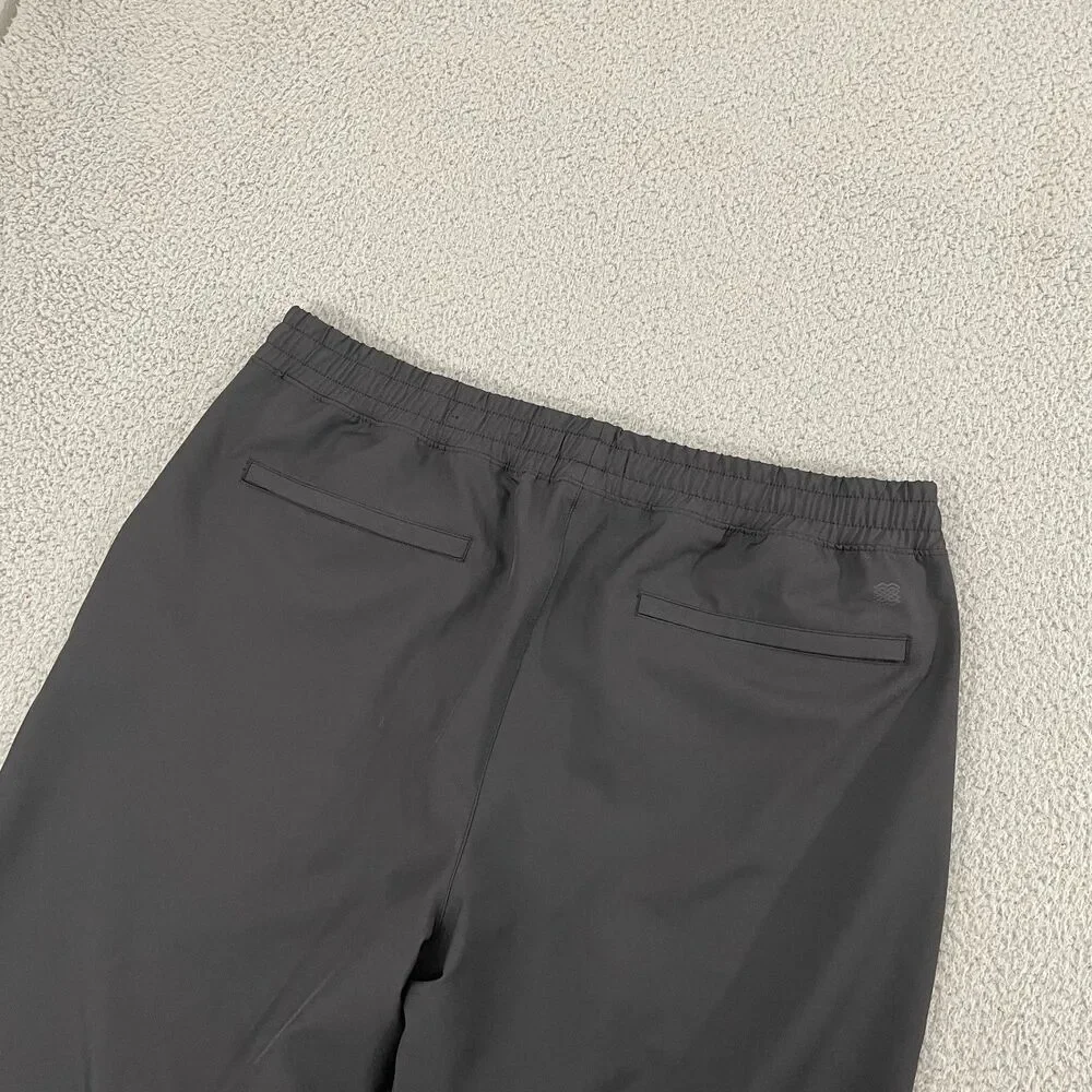 FLX Joggers Men XL Black Stretch Performance Athletic Sportswear Drawstring‎